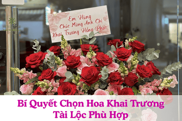 5 Mẫu Hoa Khai Trương Tài Lộc - Hoa Khai Trương Quận 12